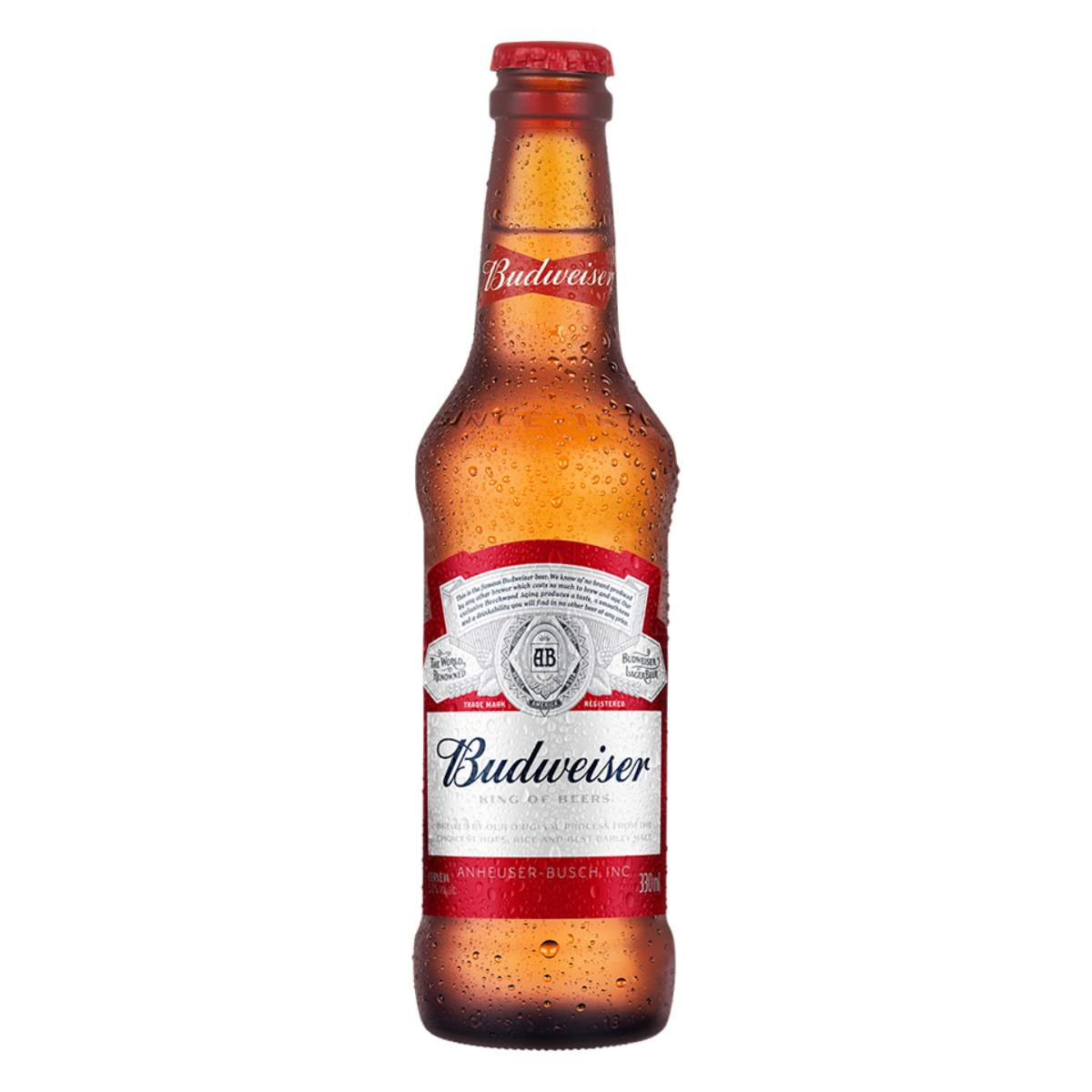 Cerveja Budweiser American Lager 330ml Long Neck