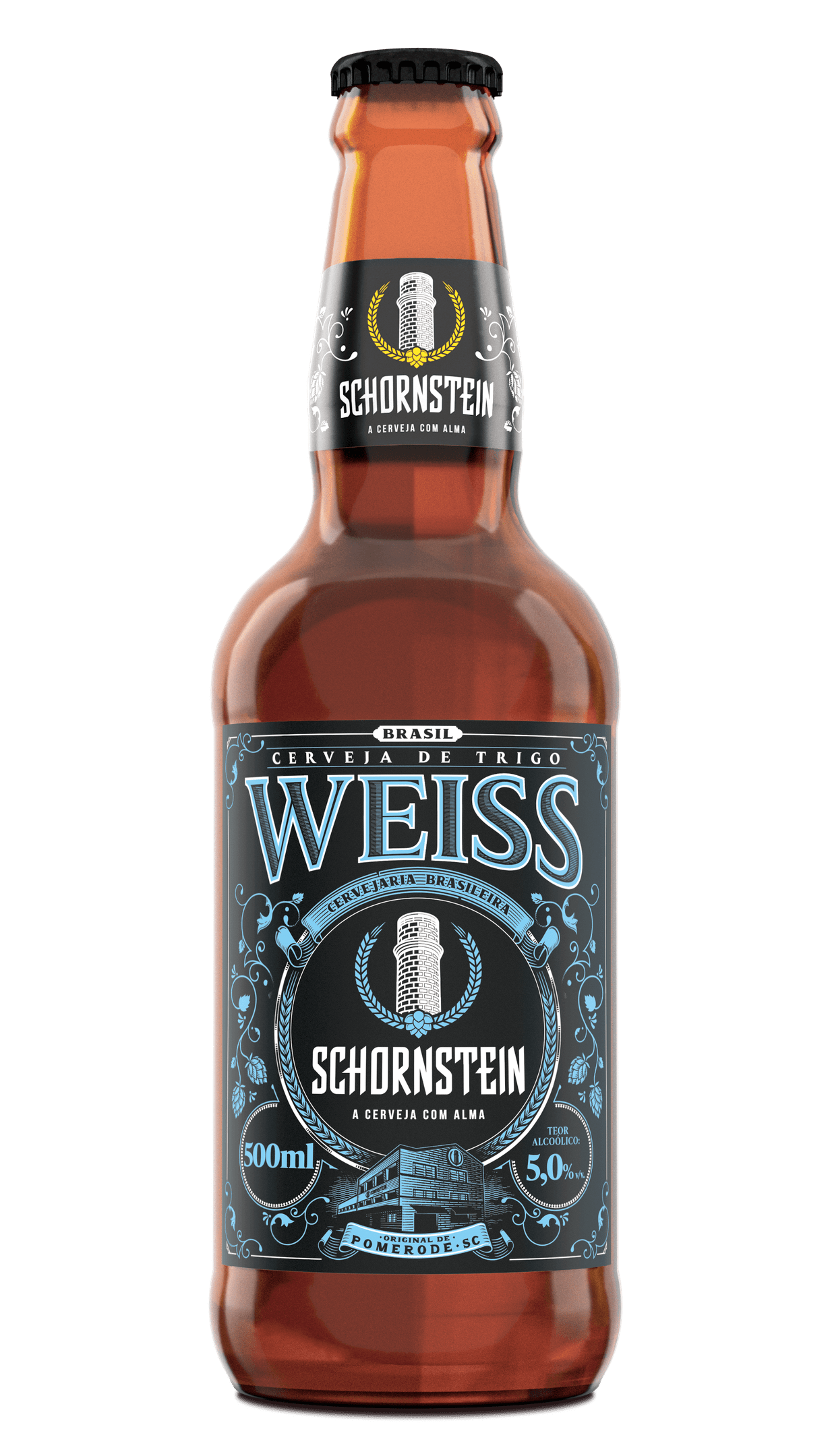 Cerveja Weiss Schornstein Garrafa 500ml