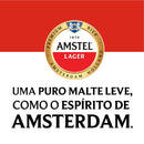 Cerveja AMSTEL Lager Lata 269ml - Pack com 12 latas