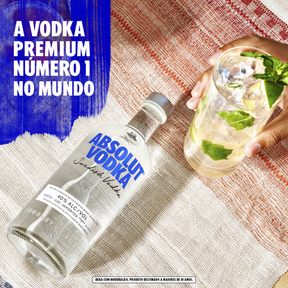 Vodka Destilada Absolut Garrafa 750ml