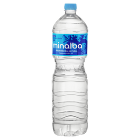 Água Mineral Natural sem Gás Minalba Garrafa 1,5l