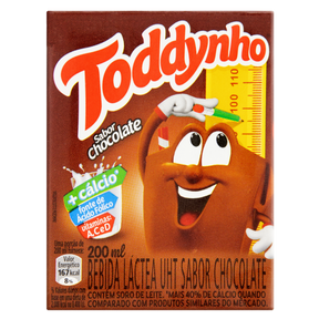 Bebida Láctea Uht Chocolate Toddynho Caixa 200Ml