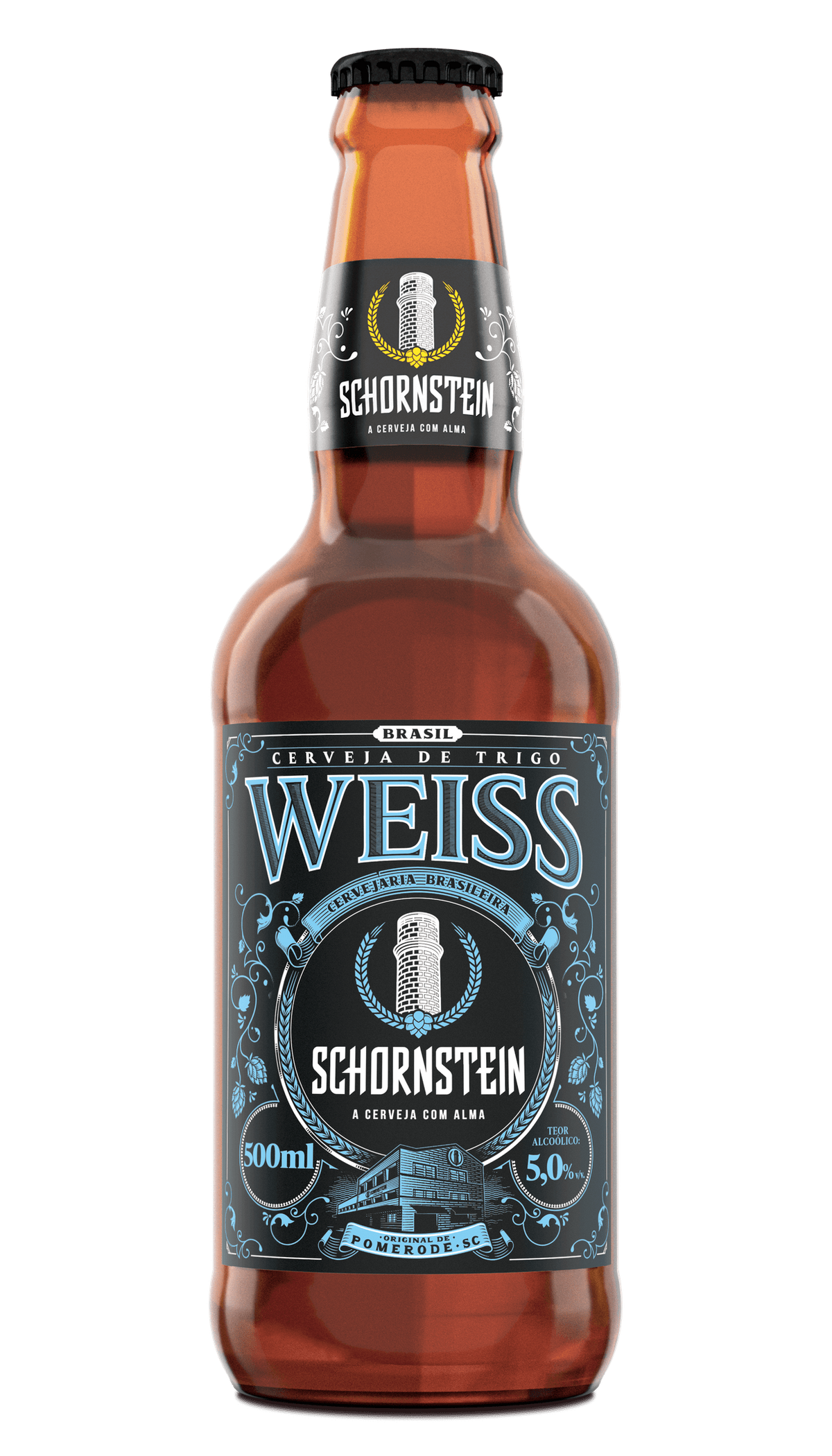 Cerveja Weiss Schornstein Garrafa 500ml