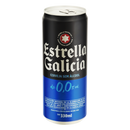 Cerveja Zero Álcool Estrella Galicia Lata 330ml