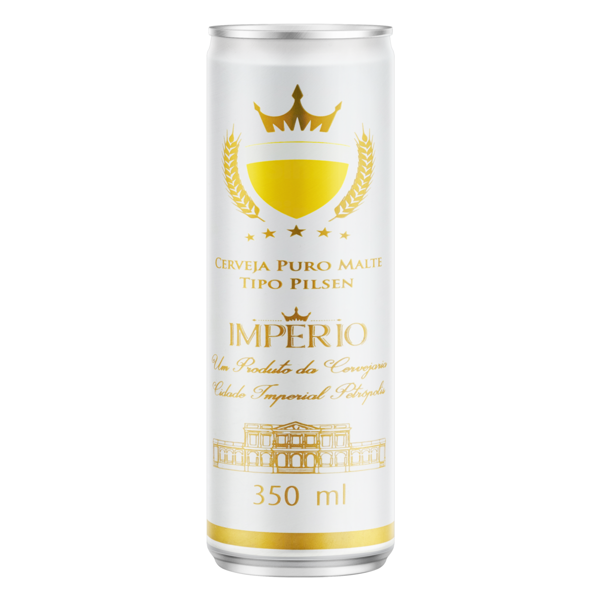 Cerveja Pilsen Puro Malte Império Lata 350ml