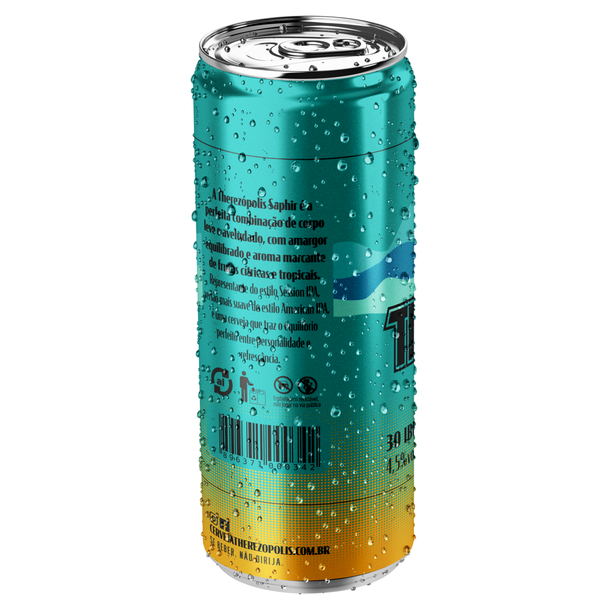 Cerveja Session IPA Saphir Therezópolis Lata 350ml