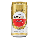 Cerveja Lager Puro Malte Amstel Lata 269m