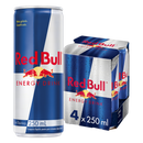 Energético Red Bull Energy Drink 250ml - 4 Latas