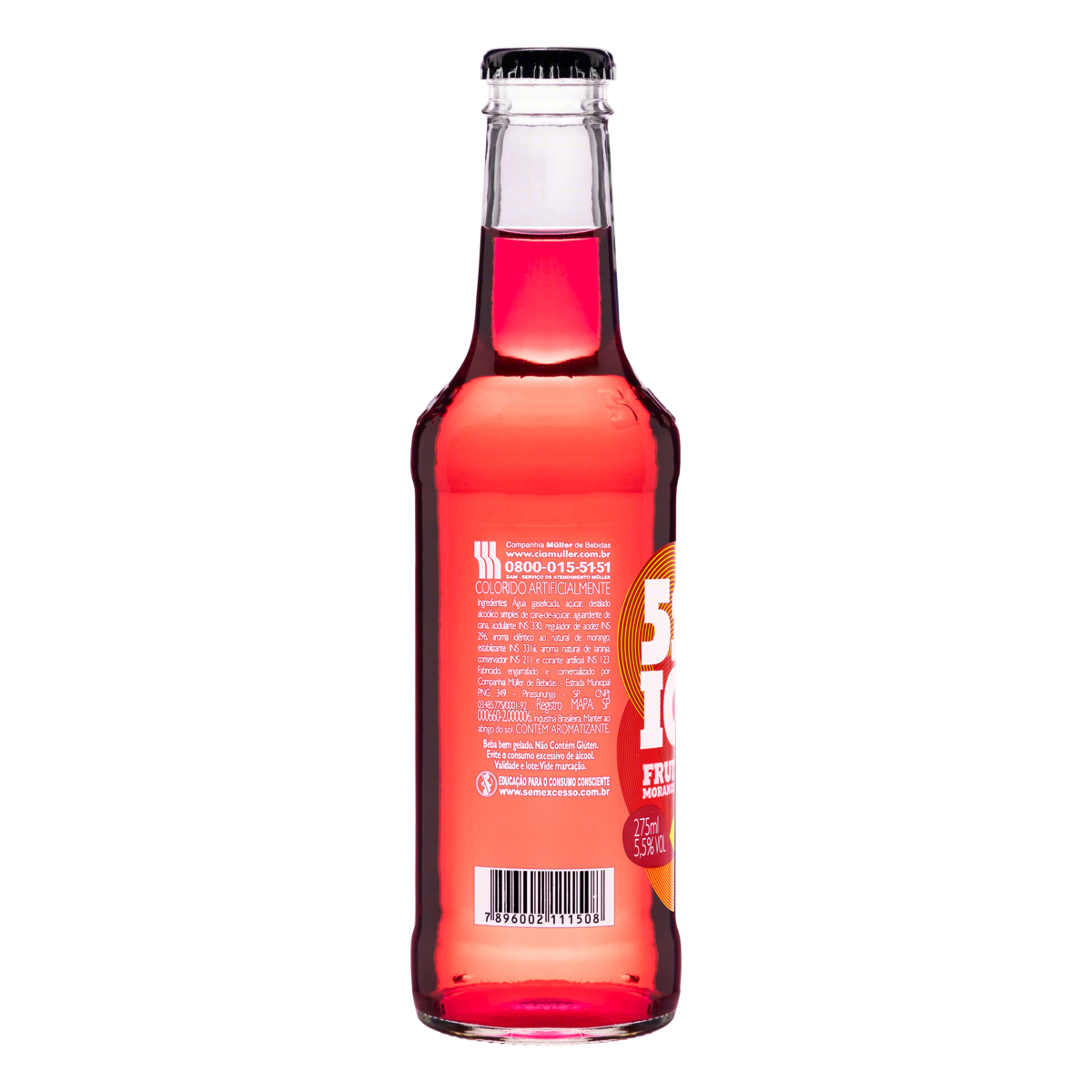 Bebida Mista Alcoólica Fruit Mix 51 Ice Garrafa 275ml