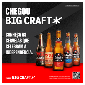 Cerveja Lager Puro Malte Estrella Galicia Lata 350ml