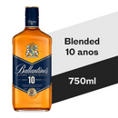 Whisky Escocês Blended 10 Anos Ballantine's 750 ml