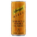 Bebida Mista Alcoólica Gaseificada Maracujá Vodka Fusion Schweppes Mixed Lata 269ml