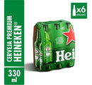 Cerveja Heineken Premium Garrafa 6 Long Neck 330ml